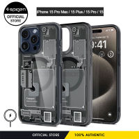 Spigen เคส Ultra Hybrid Zero One(MagFit) สำหรับ iPhone 15 Pro Max/ iPhone 14 Pro Max/ iPhone 13 Pro Max/ iPhone 12 Pro Max/ iPhone 14/15 Plus เคสโทรศัพท์พร้อมฝาครอบป้องกัน MagSafe