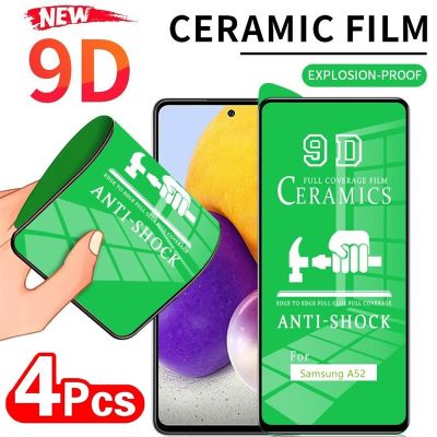 4PCS Soft Film for A52 A52S A32 5G A21S A20 A20S A12 A11 A10S Protector Not Glass