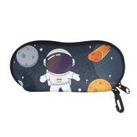 【cw】hot Astronaut Print Fashion Sunglasses Polyester for Glasses Eyeglasses Spectator Protector Cases