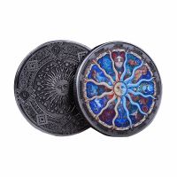 Caryfp 45mm Colorful Constellations Luck Coin Collectibles Souvenirs Gifts