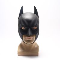 【HOT】♚ The Dark Bruce Wayne Joker Masks Bats 1：1 Reduction Face Helmet Soft Props