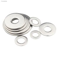 ♝∋ 10/20/50/100pcs 304 Stainless Steel Flat Washer Plain Gasket for M1.6 M2 M2.5 M3 M3.5 M4 M5 M6 M8 M10 M12 M14 M16 Screw Bolt