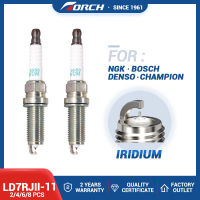 2-8PCS Replace for DENSO DXE22HQRD11S for DILKAR7G11GS for VR6NII352U Spark Plugs Torch LD7RJII-11 Double Iridium Candles Power