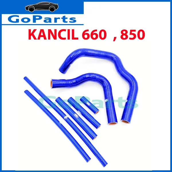 Samco Silicone Hose Radiator Top And Bottom And By Pass Hose Full Set 7pcs Perodua Kancil 660 850