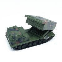 1:72ขนาดอเมริกัน M270หลายบาร์เรลยิงเยอรมันสามสีพรางเสร็จโลหะผสม Militarized ต่อสู้ติดตามถังรุ่น