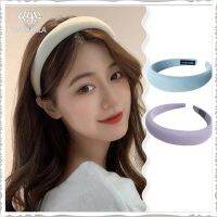 สีทึบฟองน้ำปีกกว้างสไตล์เกาหลีที่รัดผมเสื้อลายหัวกะโหลกสูงที่รัดผมรัดกล้ามเนื้อใหม่ฤดูร้อนสำหรับออกไปเครื่องประดับมาร์มาลา่องคำ