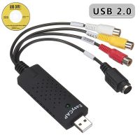 POHIKS 1pc VHS to DVD Cable Adapter Converter Audio Video Capture Card Adapters For PC Laptop Computer Adapters Cables