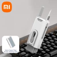 XIAOMI 8 In 1 Multifunctional Headset Keyboard Cleaning Kit Key Puller Mobile Screen Cleaner Integrated Cleaning Suit For Screen Adhesives Tape