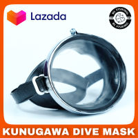 DIVE MASK KINUGAWA แว่นดำน้ำ ยิงปลา (เลนส์กระจก)