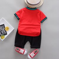 【Ready Stock】Set Baju budak lelaki pakaian kanak kanak lelaki clothes for kids boy fashion polo shirt baby boy clothing suit