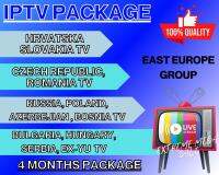 IPTV 4 เดือน แพ็คเกจ , รับชมทีวีออนไลน์ EAST EUROPE GROUP, ภาพยนตร์, ซีรี่ย์, ข่าว, กีฬา, และอื่นๆอีกมากมาย ภาพนิ่ง สัญญาณดี ภาพคมชัด Full HD, 4K