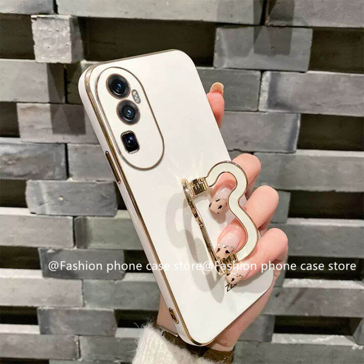 phone-case-เคส-oppo-reno10-pro-plus-5g-oppo-a78-nfc-4g-ฝาหลังตัวชุบโลหะหรูหราคุณภาพสูงพับได้หมีที่วางโทรศัพท์เคสนิ่ม2023