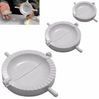 3Pcs 7CM/8CM/10CM Kitchen Dumpling Molds plastic Dough Press Dumpling Pie Ravioli Mould Cooking Pastry Chinese Food Jiaozi Maker