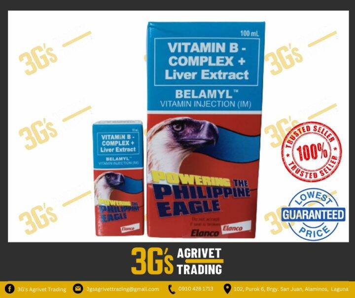 [3G AGRIVET] BELAMYL 10ML/100ML/VITAMIN EXTRACT/VITAMIN