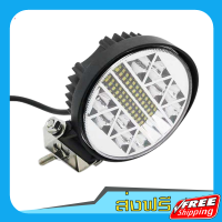 ส่งฟรี กระพริบได้!!! ไฟสปอร์ตไลท์รถยนต์ LED102W (1) ไฟหน้ารถไฟท้ายไฟช่วยตัดหมอกส 12V-24Vเเสงขาว แบบกลม LED SPOT BEAM US เก็บปลายทาง