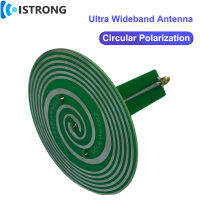 6dBi อัลตร้า Wideband เสาอากาศทิศทาง0.8-8.5GHz มุมเท่ากัน Helical เสาอากาศซ้ายขวาหมุนวงกลม P Olarization เสาอากาศ