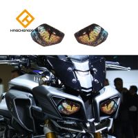 For YAMAHA YZF-R1 YZF-R6 MT-10 r1 r6 R1 Motorcycle accessories headlight protection sticker headlights eye body sticker Decals  Emblems