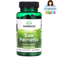 Swanson, Saw Palmetto, 540 mg, 100 Capsules