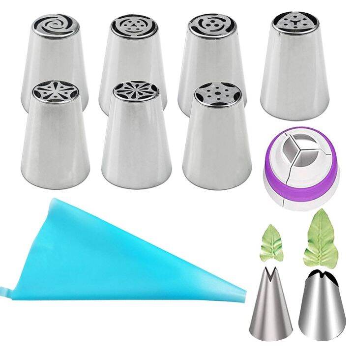 cc-13pcs-russian-icing-piping-nozzles-pastry-tips-decorating-tools