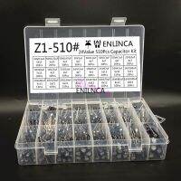 510Pcs/lot 0.1UF-1000UF 24Values Aluminum Electrolytic Capacitors 16-50V mix Electrolytic capacitor Assorted kit and storage box Electrical Circuitry