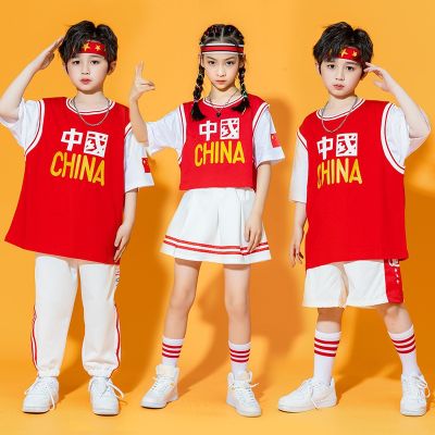 [COD] Childrens Hip-hop Clothing New Boys Custom Costumes School Games