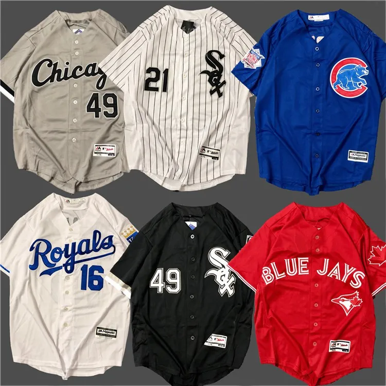 v neck baseball jersey mlb