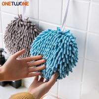 【cw】 Hands Soft Microfiber with Hanging Super Absorbent Dry