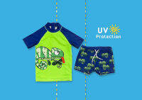 ✅ [3-4Y] Chemeleon 2Pc Swim Set UV Protection ชุดว่ายน้ำ ป้องกันแสงแดด