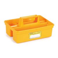 Penco Storage Caddy Yellow (HEB028-YE) / กล่องจัดระเบียบสิ่งของแบบมีหูหิ้ว สีเหลือง แบรนด์ Penco จากประเทศญี่ปุ่น