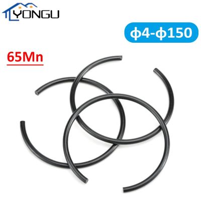 【YF】 φ4-150mm Round Wire Snap Rings For Hole/Shaft Retaining Stop Ring DIN7993 70 Manganese Steel Circlip