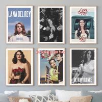 โปสเตอร์สไตล์ Lana Del Rey Album-ความงามที่สมบูรณ์แบบสำหรับการตกแต่งบ้านที่ทันสมัย