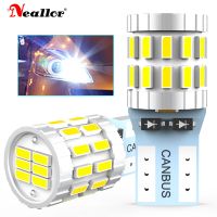 【CW】2PCS w5w led T10 LED Bulbs Canbus 30SMD 3014 For Car Parking Position Lights Interior Map Dome Lights 12V White Amer bright