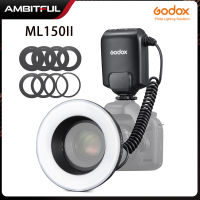 Godox ML150II Macro Ring Flash Light สำหรับกล้อง DSLR Canon Nikon Pentax Olympus