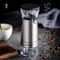 Stainless Steel Electric Coffee Grinder Small Usb Charging Pepper Coffee Bean Grinding Machine Professional Coffee Grinders