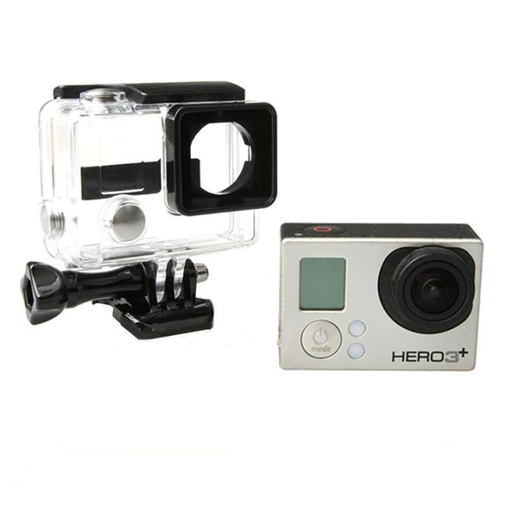 เคสกระเป๋ากล้องกันน้ำใต้น้ำสำหรับ-go-pro-ฮีโร่4เคสสำหรับ-gopro-hero-4-3-plus-อุปกรณ์เสริมกล้อง