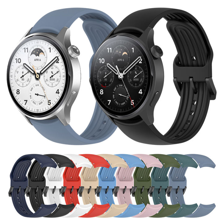 For Xiaomi Watch S1 / S1 Pro / Huami Amazfit GTR 4 Pro Silicone