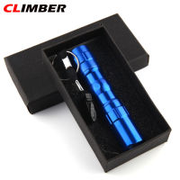 Climber ไฟฉาย LED ขนาดเล็กแบบพกพา,ไฟฉายอะลูมิเนียมอัลลอยกันน้ำได้