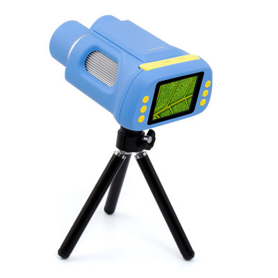 (with Tripod)Andonstar Portable 2 In 1 Binoculars Microscope Multifunctional Observation Tool 2 In-ch LCD Display 12 Languages Optional with 16 Adjustable L-ED Lights for Adults Kids