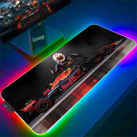 F1 Racer 33จำนวน Gamer LED Mouse Pad Deskmat แล็ปท็อปอุปกรณ์เสริม Gaming แล็ปท็อปโต๊ะ Protector แป้นพิมพ์ RGB Mousepad