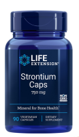 Life Extension  Strontium 750 mg  90 Vegetarian Capsules