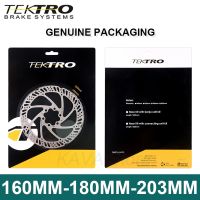 TEKTRO DH Bike Rotor 160/180/203mm Mountain Bicycle Disc Brake Rotors MTB Brakes Pad E10.11 for Shimano MT200/M355/M395/M415 Other Bike parts