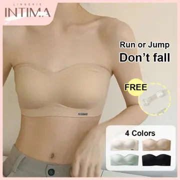 Invisible Transparent Ultra-fine Shoulder Strap Plastic Bra Disposable  Underwear Bra (42)