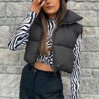 Womens Vest Sleeveless Jacket Coat Korean Fashion Womens Warm Vest Women Body Warmer Ladies Sleeveless Jackets Vest Куртки L5