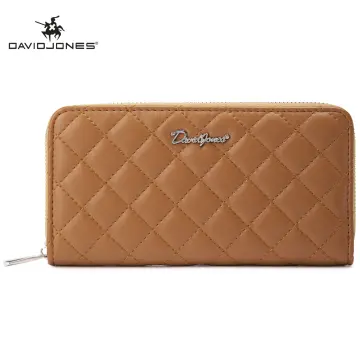 Leatherette women wallet DAVID JONES P117-910 Beige