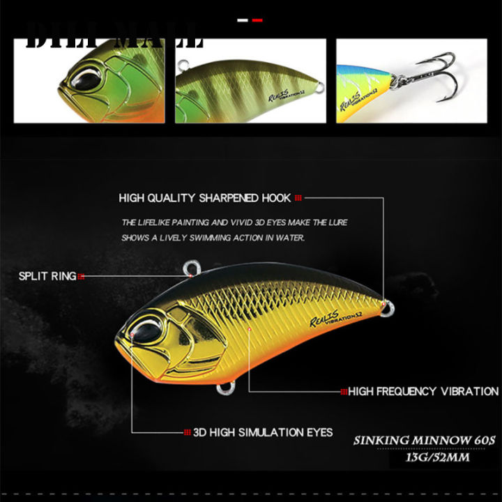 minnow-vib-ชุดเหยื่อตกปลา-crankbaits-ตกปลาแบบแข็งเหยื่อขยับได้เรือเหยื่อล่อบนผิวน้ำสำหรับปลาเทราต์ปลาตะเพียน5-4เซนติเมตร-14-5กรัม-v051