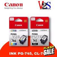 หมึกแท้ ตลับหมึกอิงค์เจ็ท Canon Ink PG-745 / CL-746 [ สีดำ แ สี ] ของแท้ 100% #หมึกสี  #หมึกปริ้นเตอร์  #หมึกเครื่องปริ้น hp #หมึกปริ้น   #ตลับหมึก