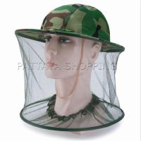 Pattaya หมวกกันแมลง หมวกปีกกว้าง หมวกกันยุงแมลง หมวกเดินป่าหมวกมุ้ง  Insect hat