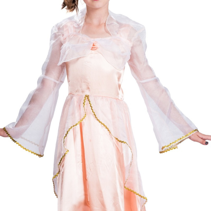 สาวหรูหราศาลยุคกลางชุดเจ้าหญิงชุดฮาโลวีนเครื่องแต่งกายนางฟ้าดอกไม้วินเทจ