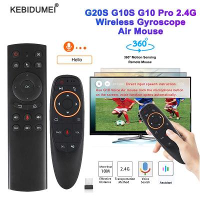 TV Remote Control G20 G10 Air Mouse Wireless Universal Bluetooth Voice For Samsung LG AA59 H96 X88 Android TV Box PC Smart Home