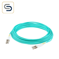 สายไฟเบอร์ออฟติก Link LC-LC Multi-Mode Fiber Optic Patch Cord OM3 Duplex UPC-UPC Jacket 3.0 มม. 20 ม.